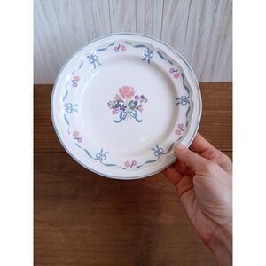 Vintage Newcor Victoria Dessert Plates - Set of 4 - Floral Cottagecore